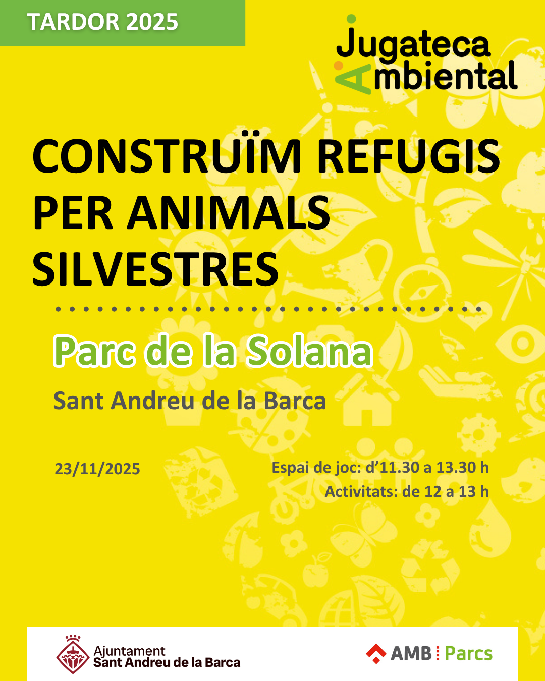 Jugateca Ambiental: Construïm refugis per animals silvestres